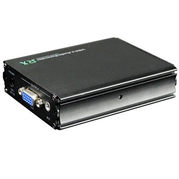 1ch VGA Video and Audio UTP  Receiver 150 Miter